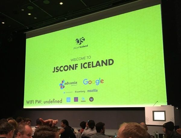 Welcome to JSConf Iceland