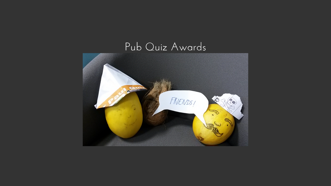 Pub Quiz Awards