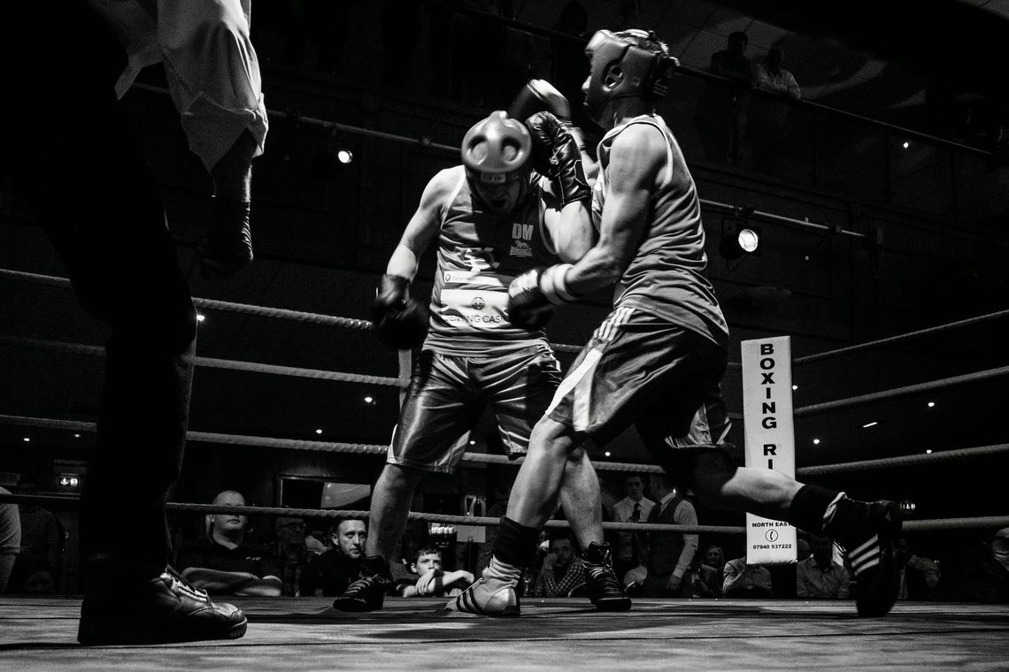 white collar boxing