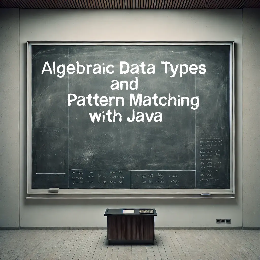 Algebraic Data Types and Pattern Matching with Java