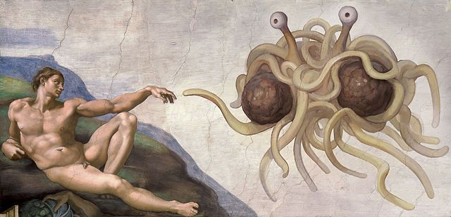 Touched by his Noodly Appendage by Niklas Jansson